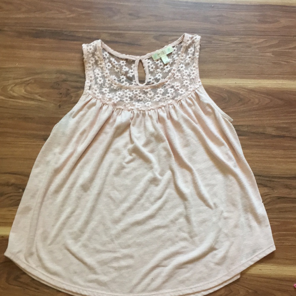 Size Small, love Fire baby pink shirt